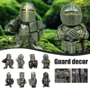 Knight Statue Ornaments Knight Gnome Guard Sculpture Garden Decoration Xmas Gift