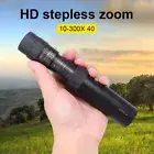 4K 10-300X40mm Super Telephoto Zoom Portable Monocular Telescope Night Vision
