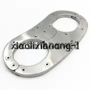 Stainless Steel Handcuffs Hand Shank Constraint Fetishs Device Chain Restrictor