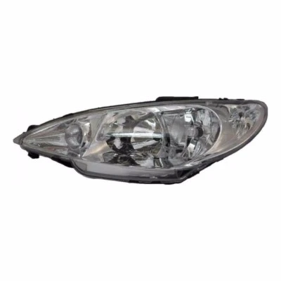 For Peugeot 206 & 206Cc 98-09 Headlight High Line Twin Left Uk Passenger Side