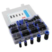 Pneumatic Connector Kit with 50 Pieces Perfect Fit for Different Pipes
