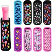 12PCS Colorful Icy Pole Holders Zooper Dooper Cover Kids Ice Lolly Iceblock AU