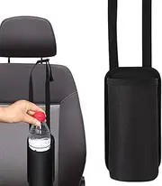 Car Extinguisher Pocket - Fire Extinguisher Pocket Holder - Travel Auto Bag Water Cup Storage Bag, Fire Extinguisher Mount Holder for Car