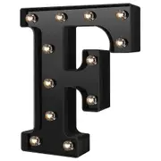 Newly Design Led Letters Lights 26 Alphabet Black Decorative Marquee Lamps For Wedding Party F