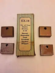 STARTER BRUSH SET 26 27 28 29 30 31 PEERLESS WHIPPET OVERLAND NASH DURANT FLINT