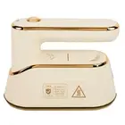 Travel Steam Iron for Clothes, Press & Steam 2-in-1 Iron and Steamer, Ceramic...