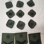 陸軍 國軍 軍用 階級章 陸軍階級  階級 臂章 領章