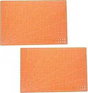 Craft Cutting Mat Double-Sided 2pcs Sewing Cutting Board for Quilting Art Projects Easy-to-Clean Surface