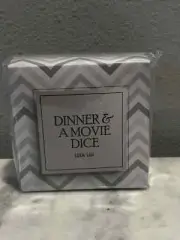 Date Decider Dice - Date Night Dice with Velvet Storage Bag New In Box Game