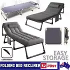 Portable Mattress Recliner Bedding Single Foldable Folding Bed Camping Mat New