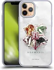 Head Case Designs Officially Licensed Harry Potter Hogwarts Deathly Hallows XVI Gel Case [Military Grade Protection] Compatible with Apple iPhone 11 Pro