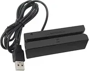 MSR90 USB Magnetic Strip Card Reading Machine Card Reader Stripe 3 Tracks Mini Swiper for USB PC
