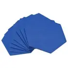 Felt Coasters 9pcs Absorbent Pad Coaster for Drink Cup Pot Bowl Vase Blue