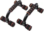 H-Shaped Push-up Bracket Men Women Exercise Chest Muscles Abdominal Muscles Fitness Equipment Exercise Equipment Home(Orange)
