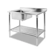 Cefito 1000x600mm Commercial Stainless Steel Kitchen Bench