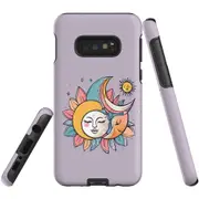 For Samsung Galaxy S10e Tough Protective Cover, Sleeping Moon