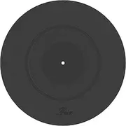 Turntable Platter Mat Black Rubber Silicone Design for Universal to All LP Vinyl Record Players