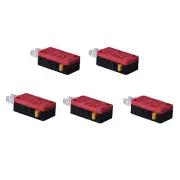 10Pack Red New 3 Pin Microswitch Push Button For Arcade Mame Jamma Games C
