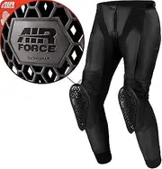 SHIMA Bandit 2.0 Men's Motorcycle Jacket Trousers with Protectors AirForce Back Protector Leather Motorcycle Suit Summer