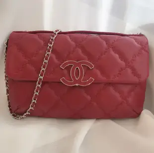 Chanel 經典包包 紅色