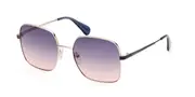 Max & Co. MO0056 28W Women’s Sunglasses Gold Size 56