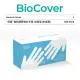 【BioCover保盾】無粉塑膠檢診手套-加長型PVC手套-小號S-100隻/盒(手套、拋棄式、一次性)