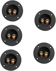 TOYANDONA 5sets Car Speaker Terminal Kit Stereo Speaker Connectors Box Terminals Sub Box Binding Post Plate 6pcs*5