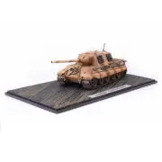 1:100 WW II Jagdtiger Sd.kfz.186 Eastfront 1945 Diecast Military Tank Model