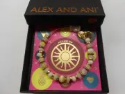 Alex and Ani Horizon Sunlight Bangle Bracelet, Rafaelian Gold NWTBC