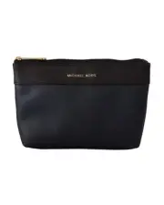 Michael Kors Cosmetic Case Jet Set Travel Women Blackblue Wallets