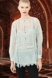 Crochet Weave Bohemian Top