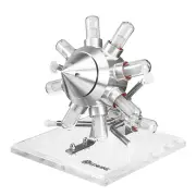 Eachine ET3 STEM Hot Air Four Cylinder Stirling Engine External Combustion Engine Model Is Suitable for Science Experime