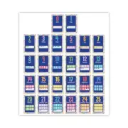 Carson-Dellosa Education Mini Posters, Numbers, 26 Mini Posters 106060