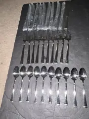 Mikasa Harmony 18/10 Stainless 30 pc Service for 10 KNIVES NEW FORKS/SPOONS