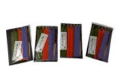 Vtg Crate & Barrel Set of 4 Wooden Spicebush Pick Toothpicks S/6 Made In Japan