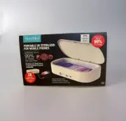 UV Phone Sterilizer Box With 2X Dual Port USB And Type-C Outputs
