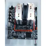 X99電腦套件 主機板英特爾X99HD3 V1.23 CPUE5-2678V3-12核心 4管塔型散熱風扇 保固1個月