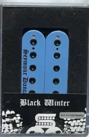 Seymour Duncan Blackened Black Winter Bridge Pickup - BLUE