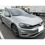 2018年 VW 福斯 GOLF 銀 1.4L 小鋼炮 里程3萬 ACC跟車系統 已認證