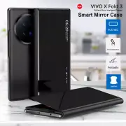 For vivo X Fold3, Smart View Flip Full Screen Touch Mirror Hard Case Cover