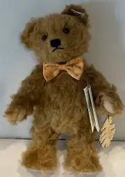 Steiff Swarovski Oakley Autumn Mohair Teddy Bear Brown NOB Includes COA #522