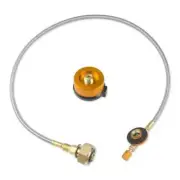 Outdoor Gas Stove Camping Stove Propane Refill Adapter Tank Coupler Adapter New