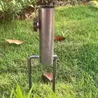 STEEL FISHING UMBRELLA / BROLLY GROUND UMBRELLA BASE HOLDER ANCHOR