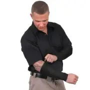 Rothco Tactical Cover Up Arm Sleeves Tattoo - Polyester Spandex Black #1199