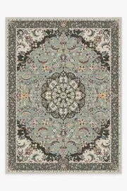 275' x 365' | Machine Washable Runner Rug | Kid & Pet Friendly | Indoor Rug | Sima Sage Flatwoven Rug | Ruggable