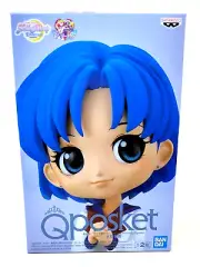 Banpresto Pretty Guardian Sailor Moon Movie Ami Mizuno Q posket Ver. A -US Stock