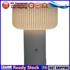 LF# Mushroom Table Lamp with Touch Bedside Lamp for Bed Desk (white rechargeable