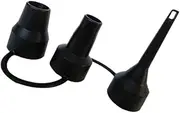 PHENOFICE Air Pump Adapter Replacement Nozzles for Inflatable Air Beds Pools and Sofas Wide Application Effortless Inflation Plastic Nozzle Head