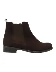 [Sandler] Bogart Boots in Chocolate Suede
