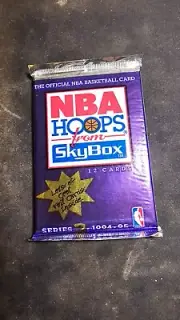 1994-95 NBA Hoops SkyBox Series 2 Basketball Cards Pack - Sealed (12 Cards)